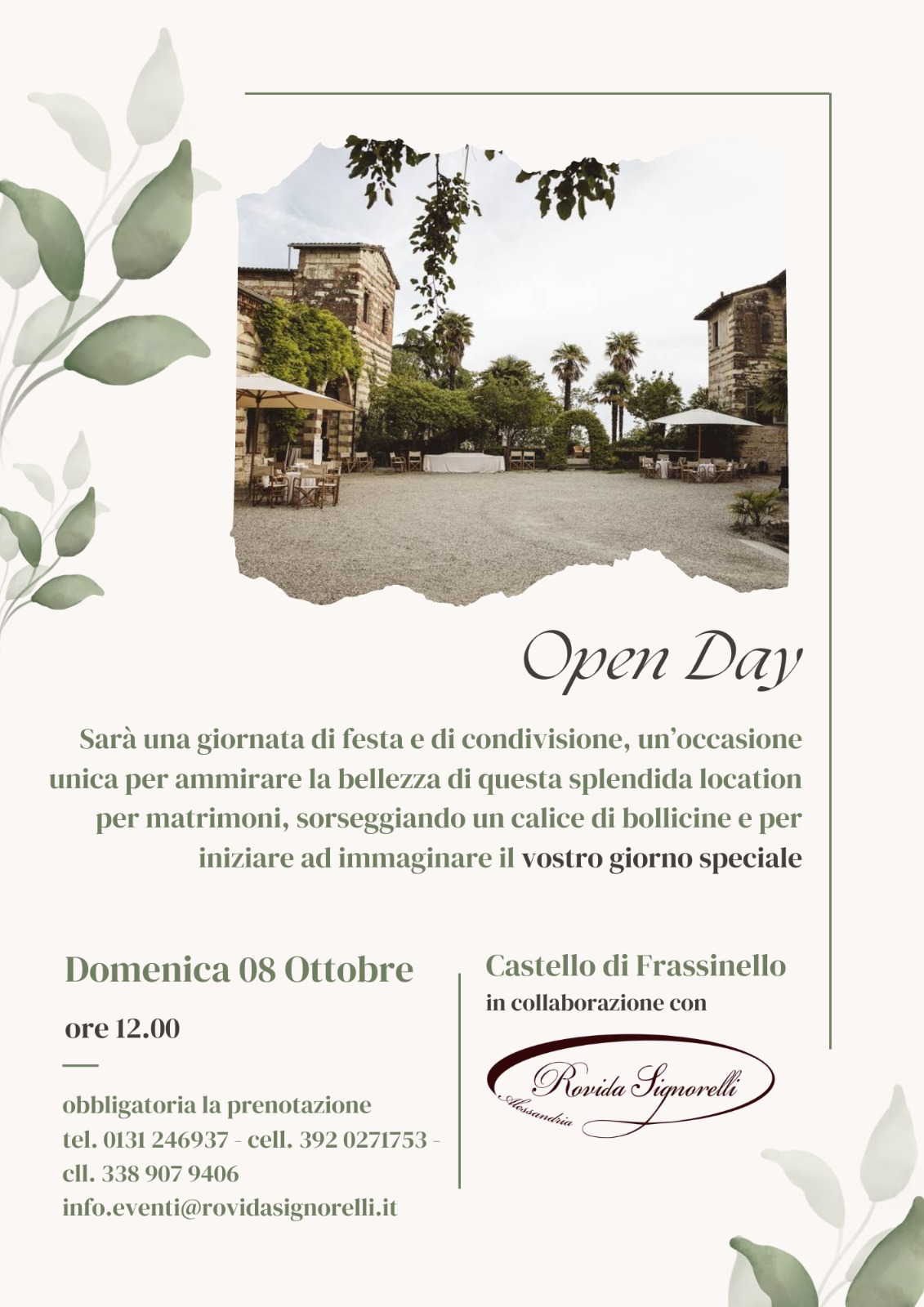 open day frassinello